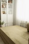 Atelier Del Sofa Nook Sofá-cama de 3 plazas en Terciopelo Caqui